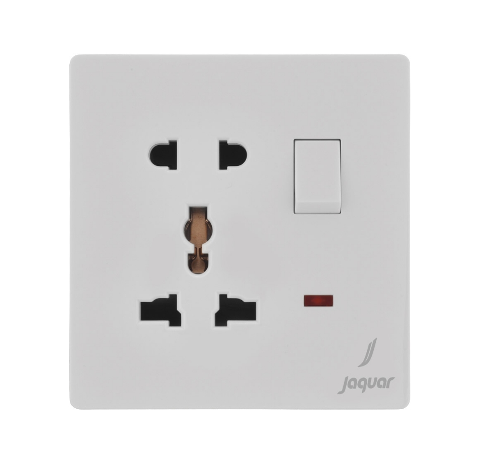 Picture of Two & Three Pins Universal Switched Socket