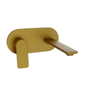 Picture of Exposed Part Kit of Left Hand Side Operated Single Lever Basin Mixer - Gold Matt PVD