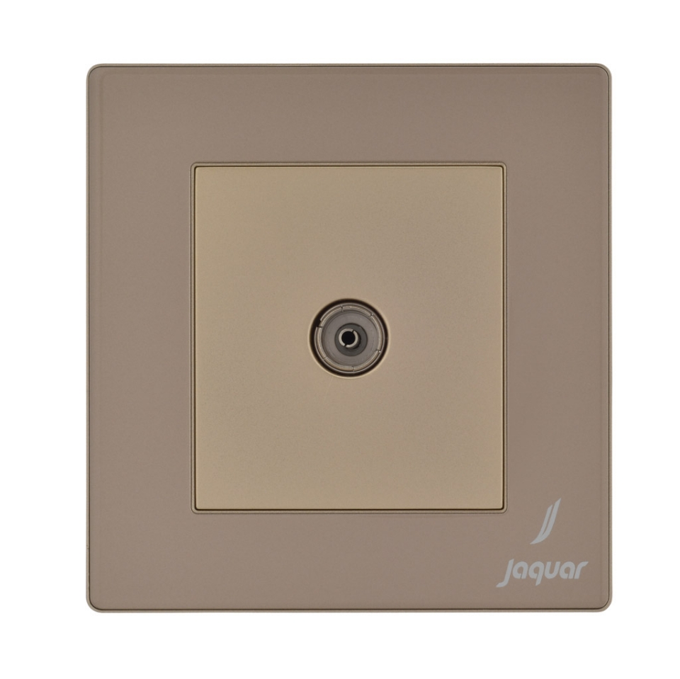 Picture of One Way Television Socket - Gold