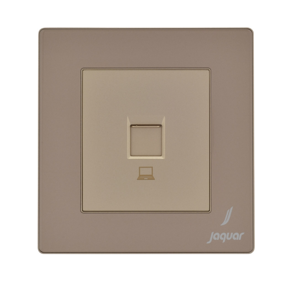 Picture of One Way Computer Socket - Gold