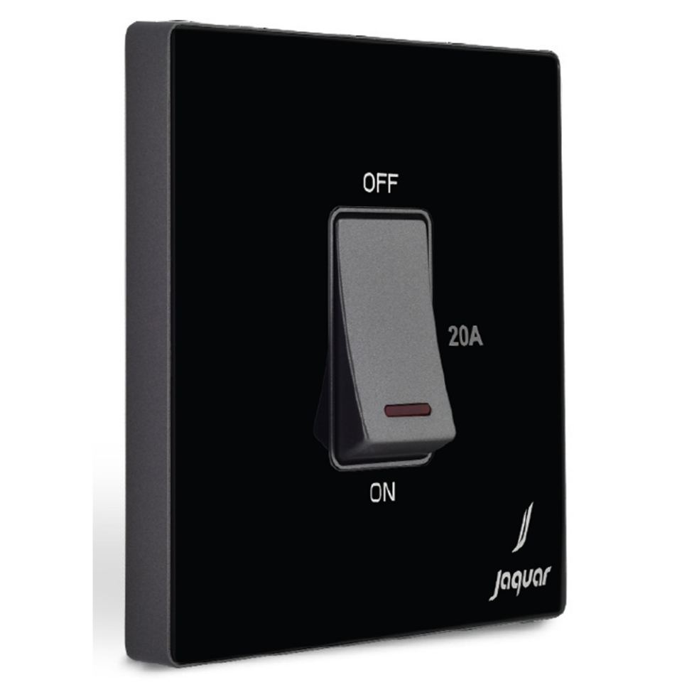 Picture of One Gang 20A Dp Switch - Black