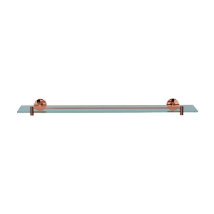 Picture of Glass Shelf 600mm Long - Blush Gold PVD