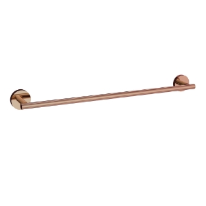 Picture of Single Towel Rail 600mm Long - Blush Gold PVD
