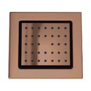Picture of Body Shower 130x120mm Rectangular Shape - Blush Gold PVD