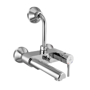 Florentine Prime 2 Hole-Wall Mixer with Overhead Shower | Jaquar