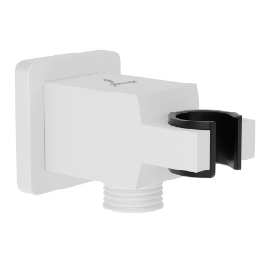 Picture of Wall Outlet with Shower Hook - White Matt