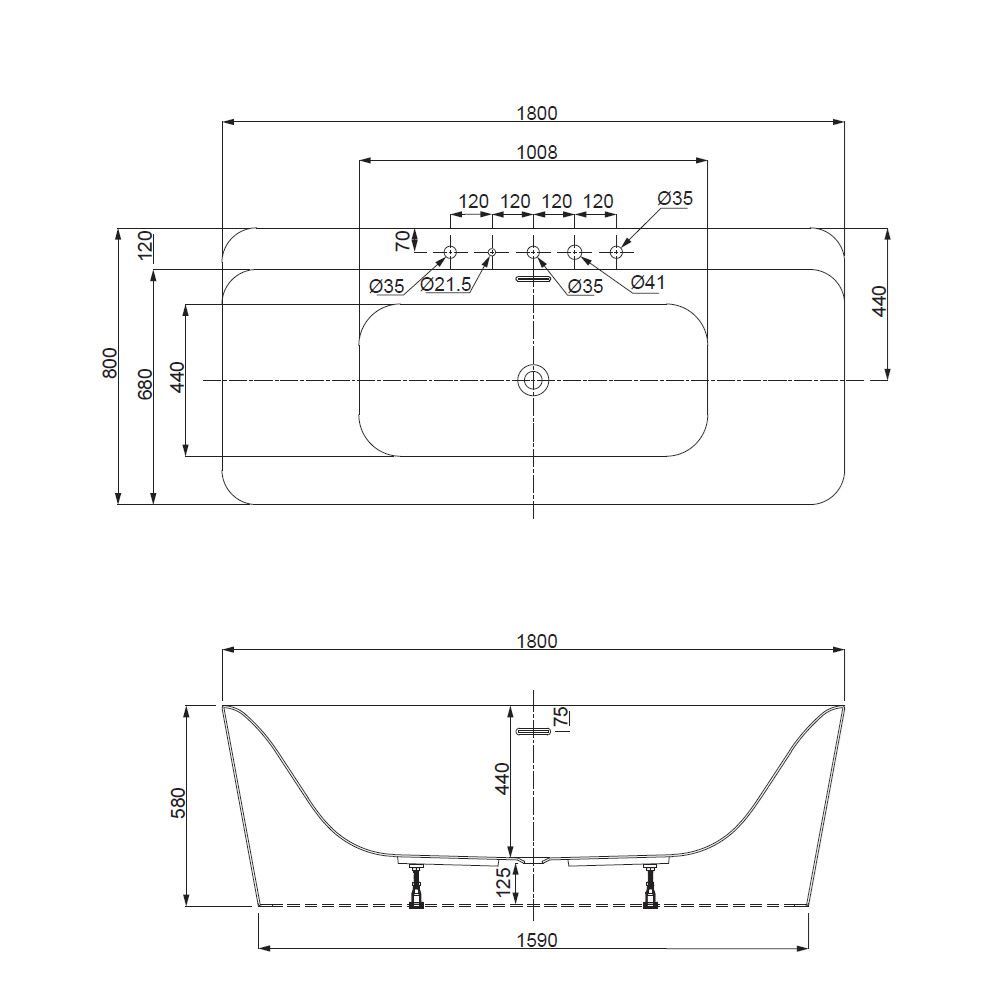 JBT-WHT-FSBTLG6005