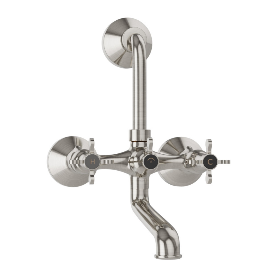 Picture of Wall Mixer with Provision For Overhead Shower - Stainless Steel