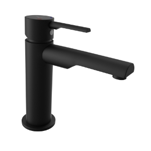 Picture of Single Lever Basin Mixer - Black Matt