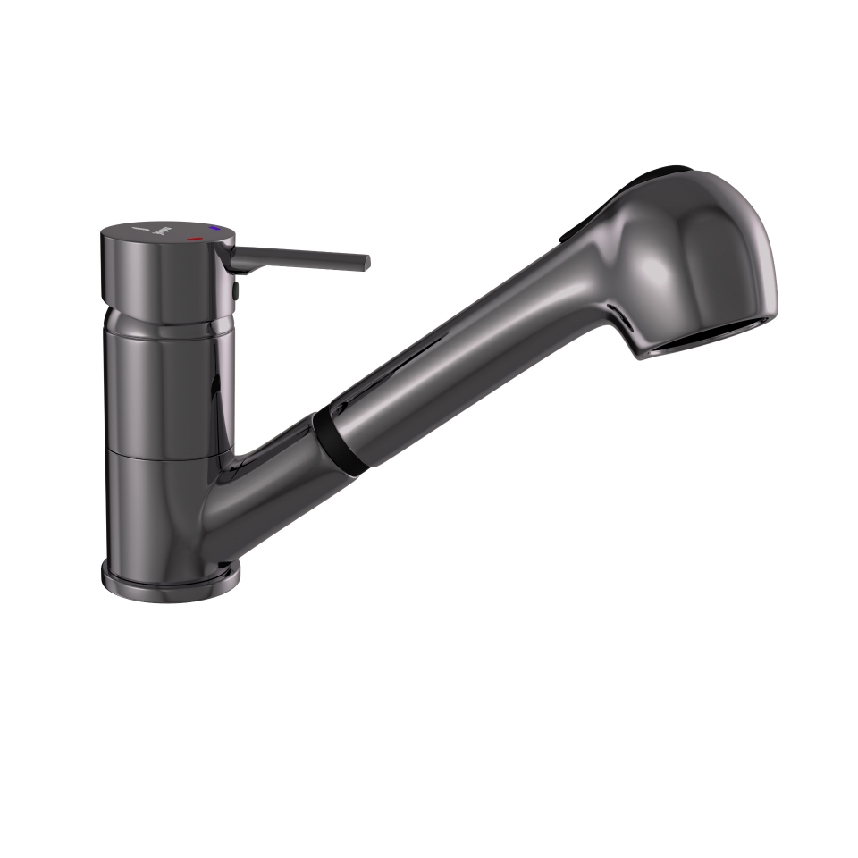Picture of Single Lever Sink Mixer  - Black Chrome