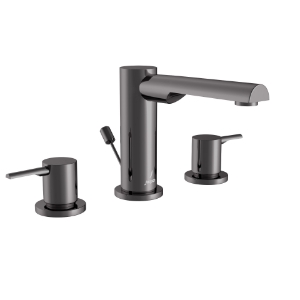 Picture of 3-Hole Basin Mixer  - Black Chrome