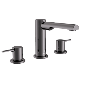 Picture of 3-Hole Basin Mixer - Black Chrome