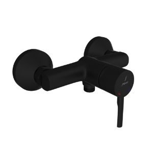 Picture of Single Lever Exposed Shower Mixer - Black Matt