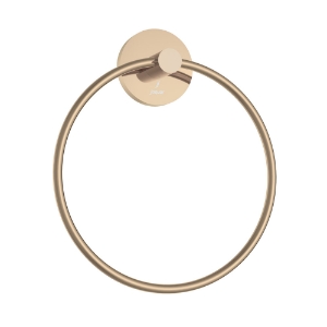 Picture of Towel Ring Round with Round Flange - Auric Gold