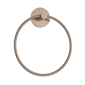 Picture of Towel Ring Round with Round Flange - Gold Dust