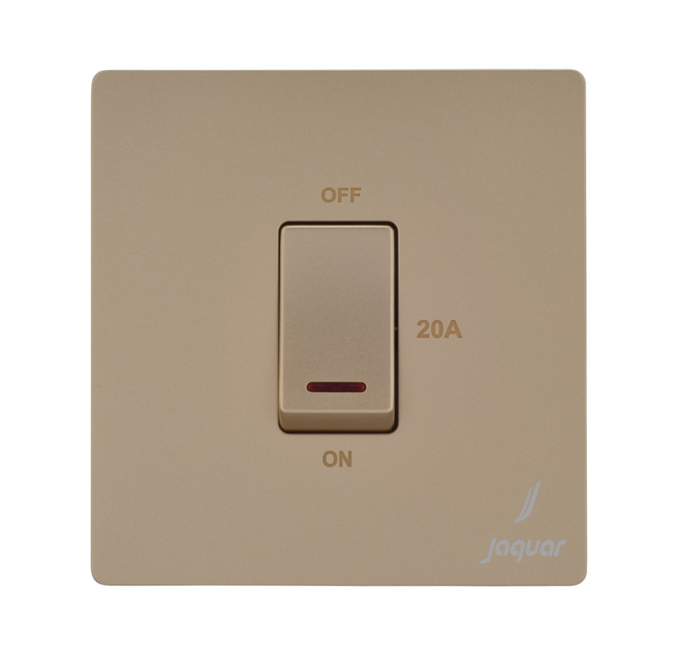Picture of 20A Dp Switch - Gold