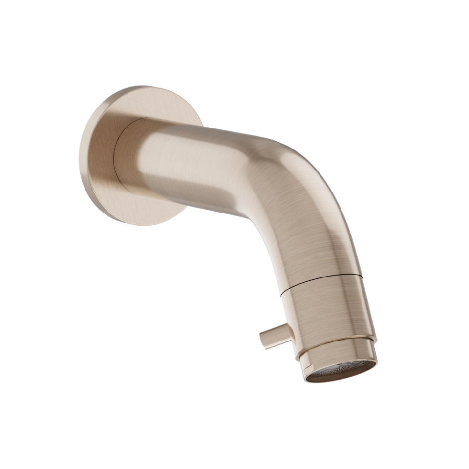 Picture of Spout Operated Bib Tap - Gold Dust