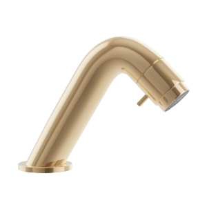 Picture of Spout Operated Pillar Tap - Full Gold