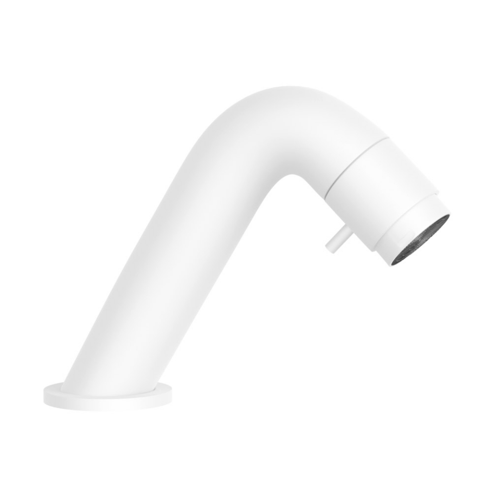 Picture of Spout Operated Pillar Tap - White Matt