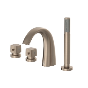 Picture of Thermostatic Bath and Shower Mixer - Gold Dust