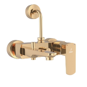 Picture of Single Lever Wall Mixer 3-in-1 System - Auric Gold