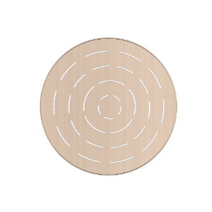 Picture of Round ShapeMaze Overhead Shower - Gold Dust