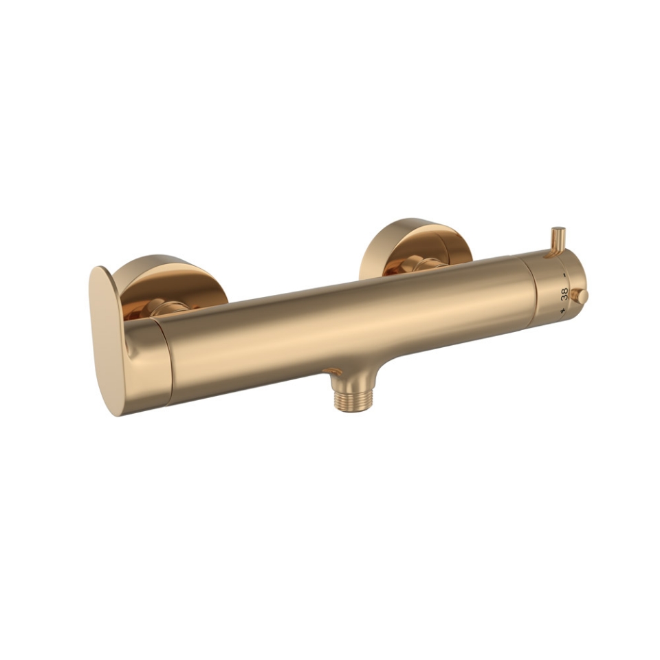 Picture of Exposed Shower Mixer (Wall Mounted) - Auric Gold