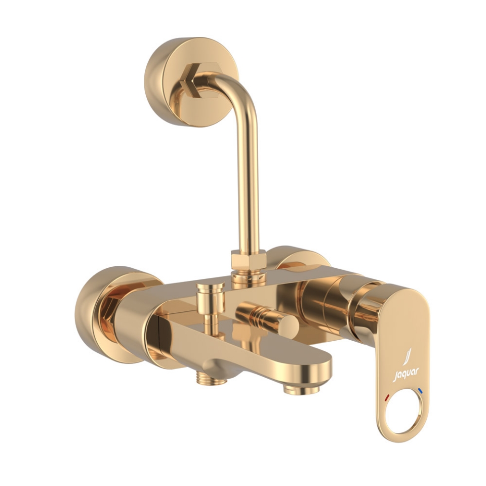 Picture of Single Lever Wall Mixer 3-in-1 System - Auric Gold