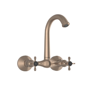 Picture of Sink Mixer with Short Swinging Spout - Gold Dust