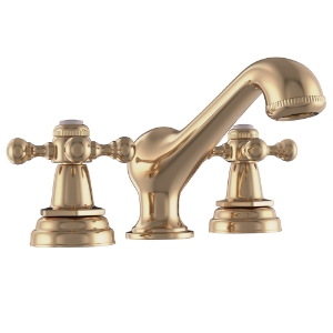 Picture of 3-Hole Basin Mixer -Auric Gold