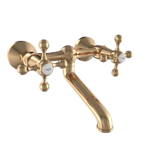 Picture of Wall Mixer Non-Telephonic Shower Arrangement - Auric Gold