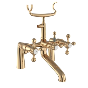 Picture of Bath Tub Mixer (Exposed Straight Legs) - Auric Gold