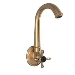 Picture of Sink Cock with Regular Swinging Spout - Auric Gold