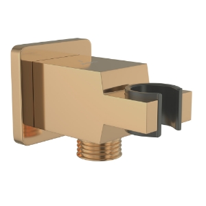 Picture of Wall Outlet with Shower Hook - Auric Gold