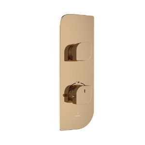 Picture of Aquamax Exposed Part Kit of Thermostatic Shower Mixer - Auric Gold