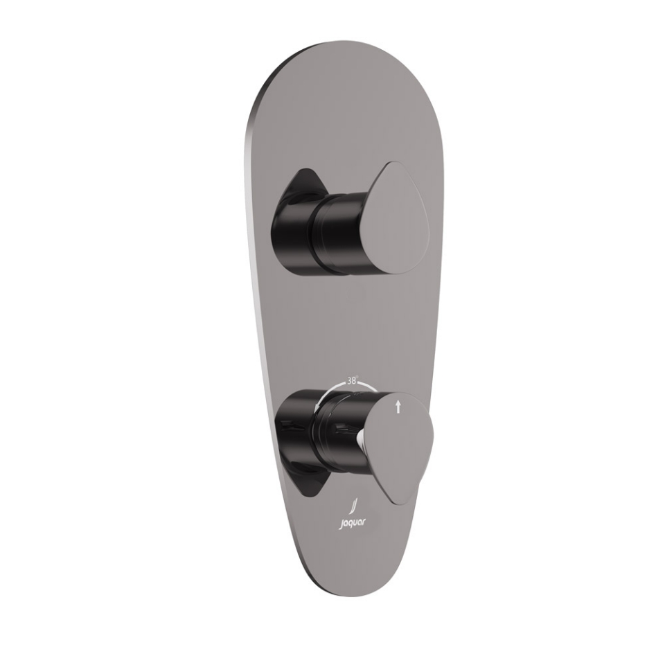 Picture of Thermostatic Shower Mixer - Black Chrome