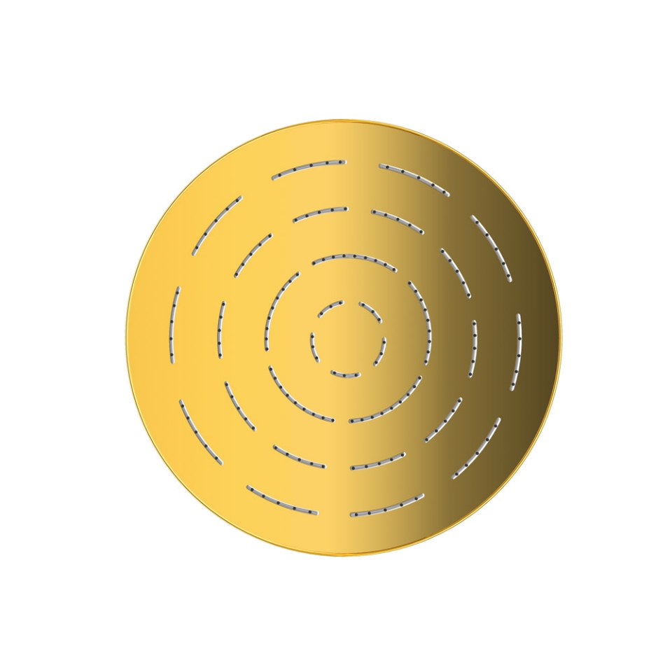Picture of Round ShapeMaze Overhead Shower - Gold Bright PVD