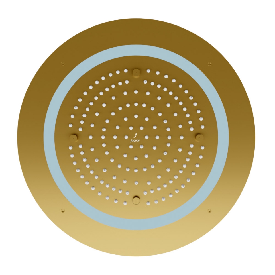 Picture of Duoflo Shower Round Shape - Gold Matt PVD