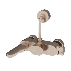 Picture of Exposed Thermostatic Bath & Shower Mixer - Gold Dust