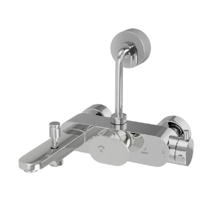 Picture of Exposed Thermostatic Bath & Shower Mixer 3-in-1  System - Chrome
