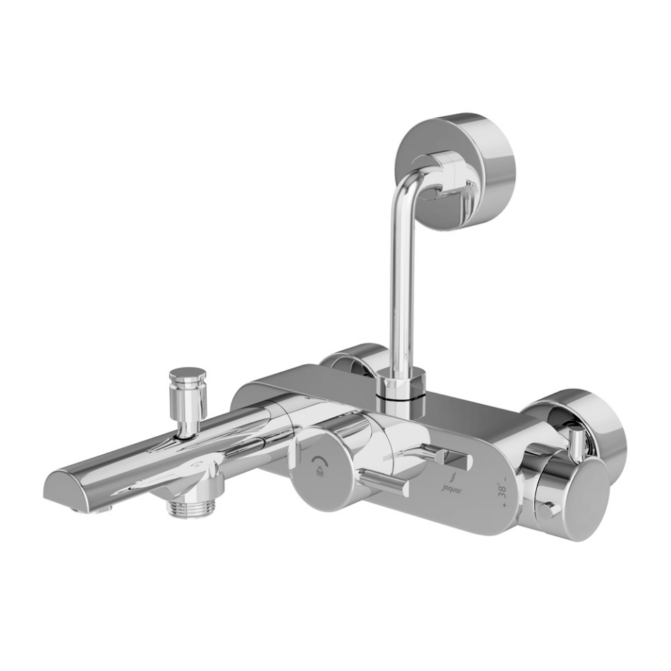 Picture of Exposed Thermostatic Bath & Shower Mixer 3-in-1