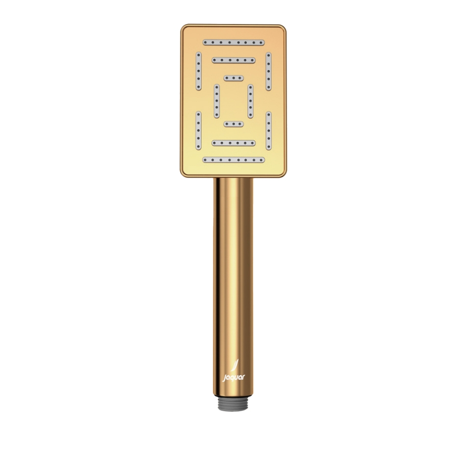 Picture of Rectangular Shape Maze Metal Hand Shower - Auric Gold