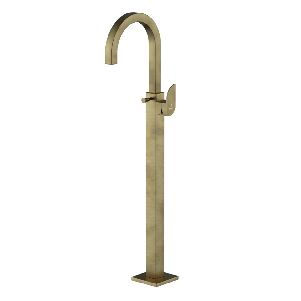 Picture of Exposed Parts of Floor Mounted Single Lever Bath Mixer
