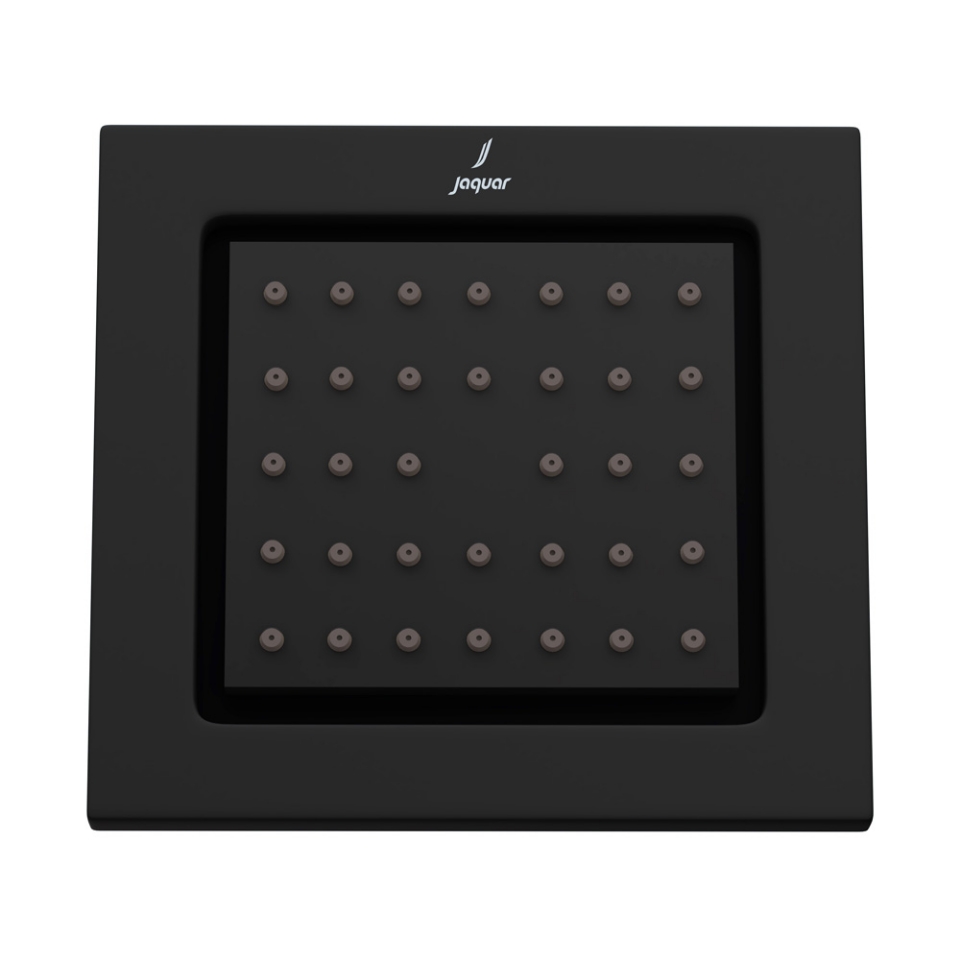 Picture of Body Shower 130x120mm Rectangular Shape - Black Matt