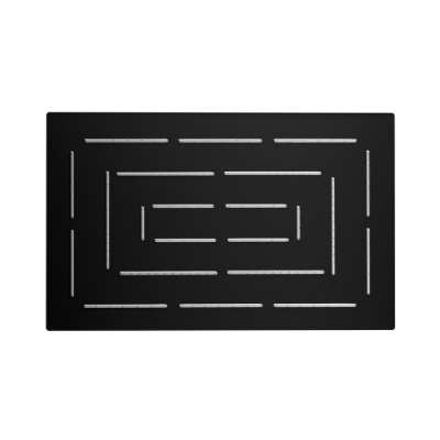 Picture of Maze Overhead Shower - Black Matt