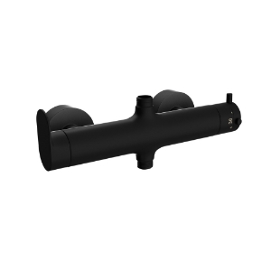 Picture of Multifunction Thermostatic Shower Mixer - Black Matt
