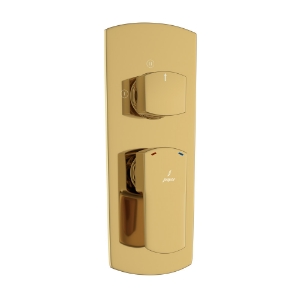 Picture of Aquamax Exposed Part Kit of Single Lever Shower Mixer - Gold Bright PVD