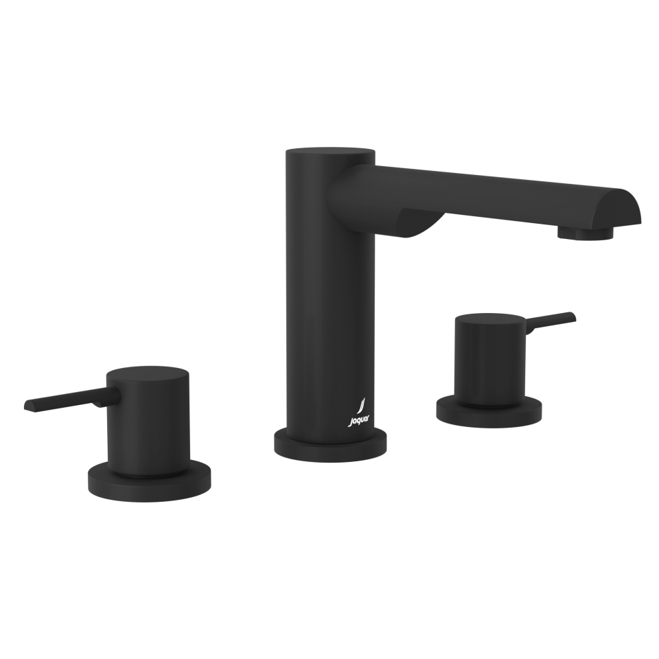 Picture of 3-Hole Basin Mixer - Black Matt