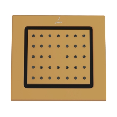 Picture of Body Shower 130x120mm Rectangular Shape - Gold Matt PVD