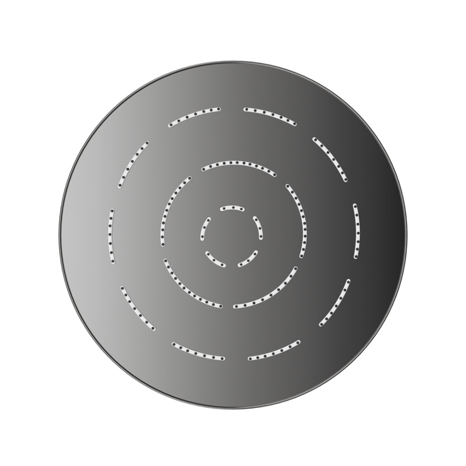 Picture of Maze Overhead Shower - Black Chrome